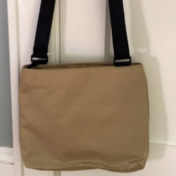 Merona Crossbody lightweight nylon handbag khaki - Picture 8 of 8